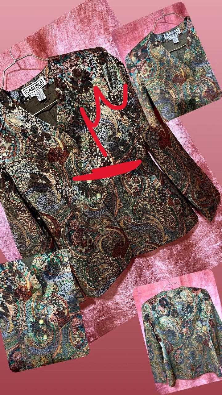 شومیز طرح دار
